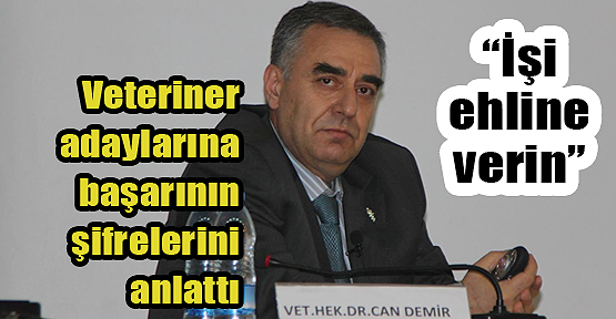 Veteriner adaylarına başarı formulleri