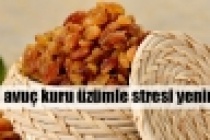 Kuru üzümle stresi yenin