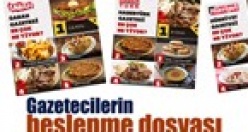 Gazetecilerin favori yiyecekleri