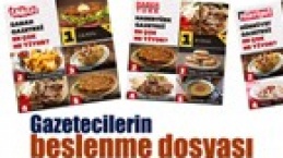 Gazetecilerin favori yiyecekleri