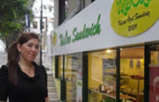 Türkiye'nin ilk kişiye özel sandviçcisi açıldı
