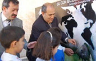 'Okul Sütü Projesi' Simav'da başladı