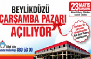 Çarşamba Pazarı yeni yüzüyle açılıyor