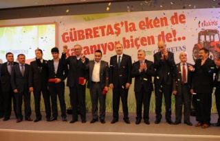 Gübretaş'tan çiftçilere yüzlerce hediye
