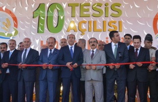 Bakan Eker Kozan'da 10 tesisin açılışını yaptı