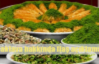 Baklava hakkında önemli açıklama