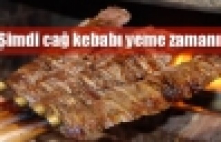 Cağ kebabı yemenin tam zamanı