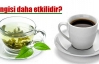 Çay ya da kahve, hangisi daha etkili?