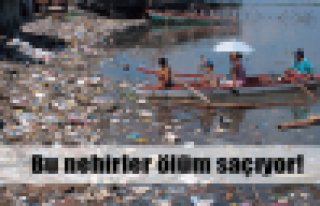  Çin'deki nehirler zehir saçıyor