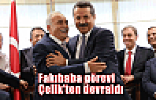 Fakıbaba görevi Çelik'ten devraldı