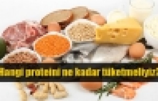 Hangi protein ne kadar tüketilmeli