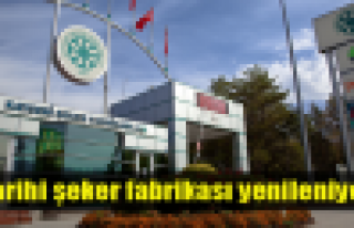 Kayseri Şeker Fabrikası yenileniyor