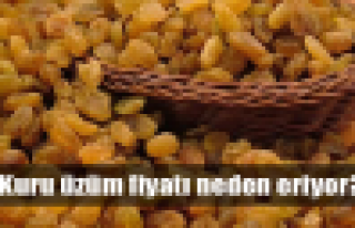 Kuru üzümde fiyat bilmecesi!