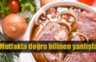 Mutfakta doğru bilinen yanlışlar 