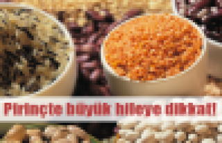 Pirinçte büyük oyuna dikkat!