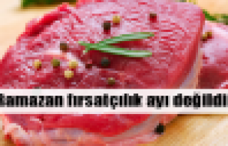 Ramazan fırsatçılık ayı değildir