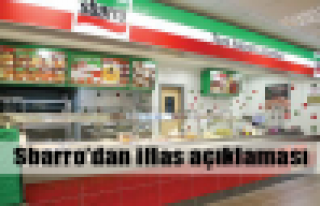 Sbarro’dan  iflas erteleme açıklaması