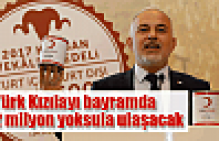 Türk Kızılayı 2 milyon yoksula ulaşacak