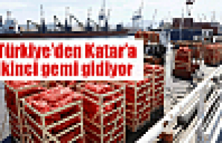 Türkiye'den Katar'a ikinci gemi gidiyor