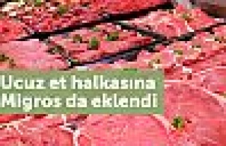 Ucuz et halkasına Migros da eklendi