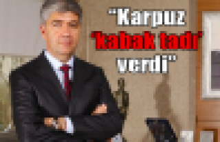 Ürün denemesi karpuzu kabağa çevirdi 