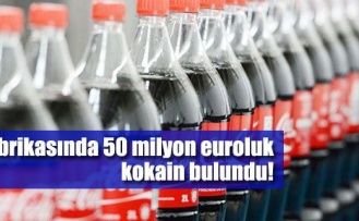 CocaCola fabrikasında kokain şoku
