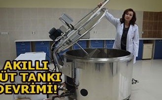 Türkiye “Akıllı Süt Tankı“ geliştirdi