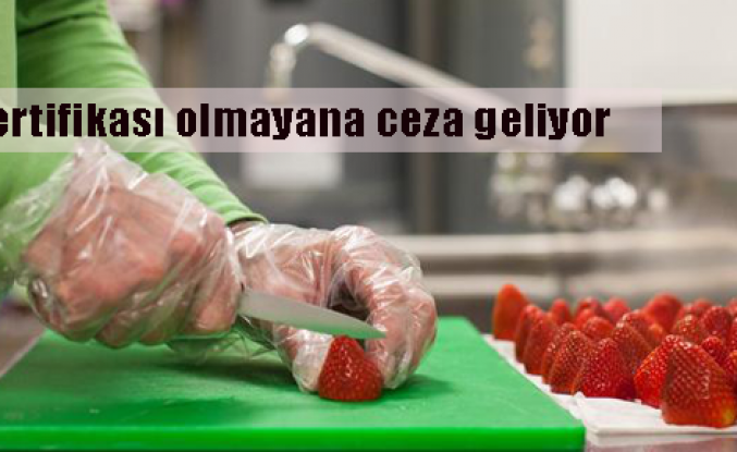 Hijyen belgesi olmayana ceza kapıda