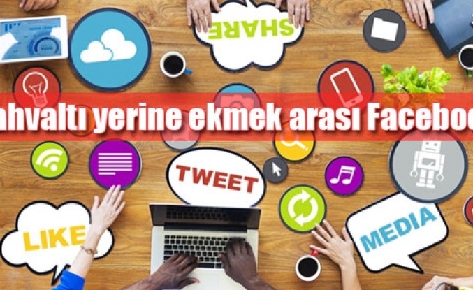 Kahvaltı yerine ekmek arası Facebook