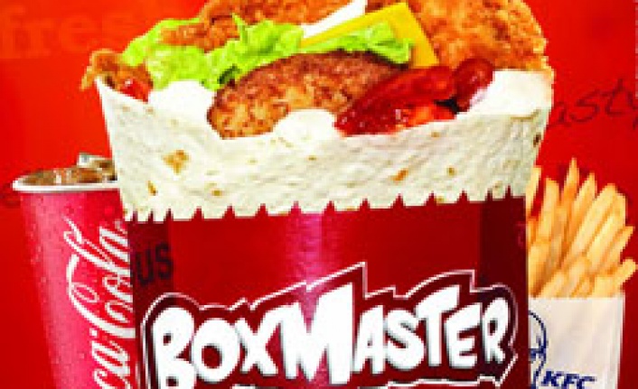 KFC#8217;den yeni Box Master Menü