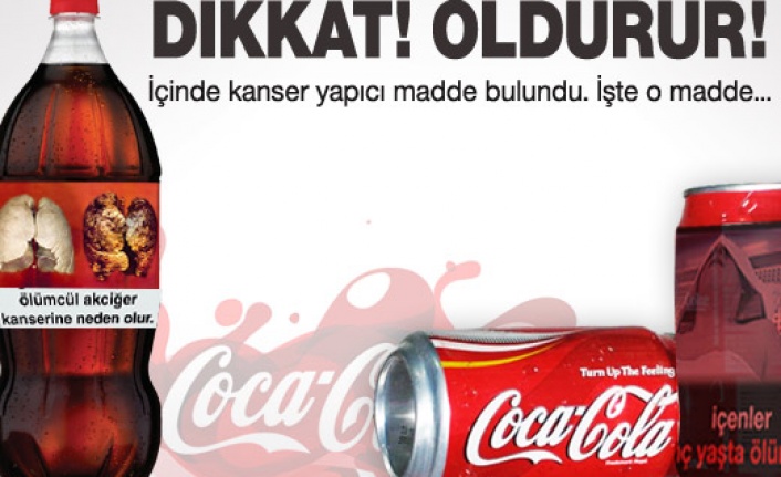 Kanser yapıcı madde bulundu!