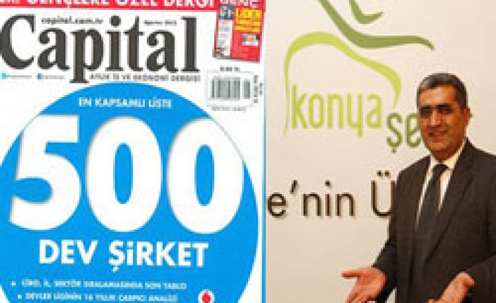 Konya Şeker gıda sektöründe ilk 10da