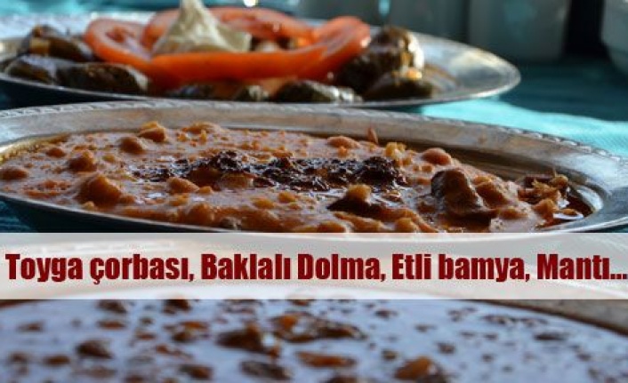 Amasya mutfağıyla da çok özel!
