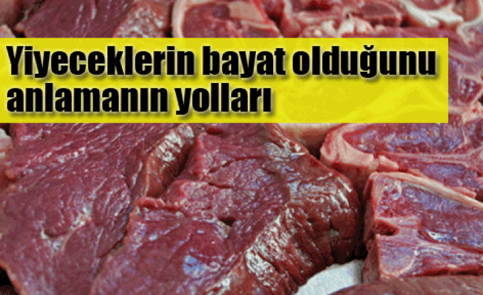 Bayat gıdaları anlamanın yolları