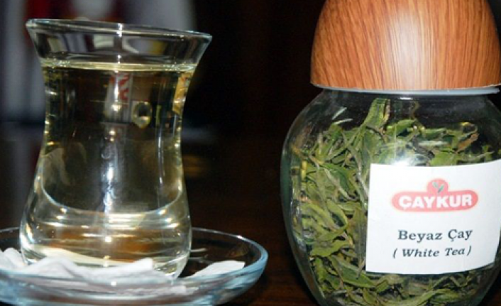 Beyaz çay büyük ilgi gördü