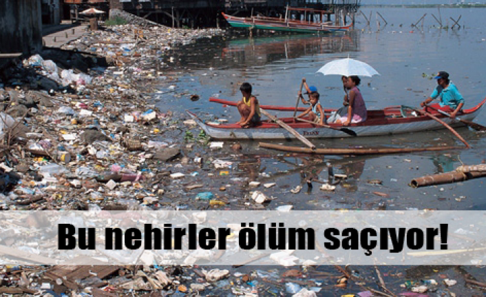  Çindeki nehirler zehir saçıyor