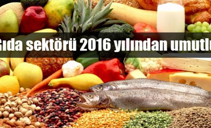Gıda dünyası 2016dan çok şey bekliyor