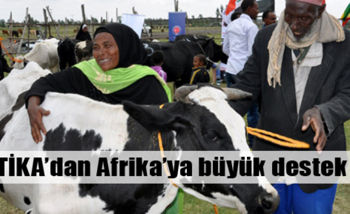 TİKA Afrikayı hayata bağlıyor