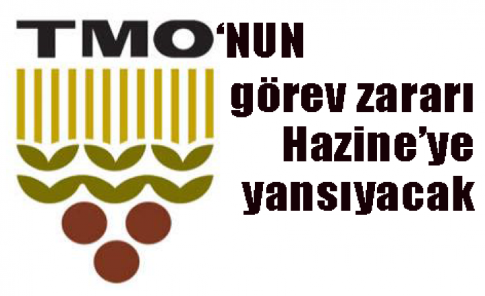 TMOnun görev zararı Hazineye