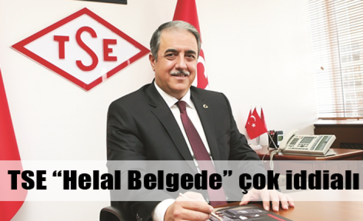TSE Başkanından helal iddiası