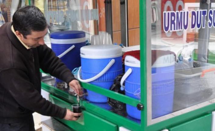 Urmu Dut şurubu sezonu açıldı