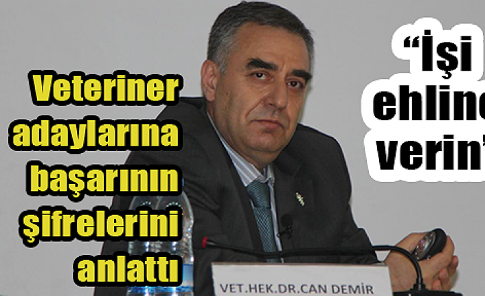 Veteriner adaylarına başarı formulleri