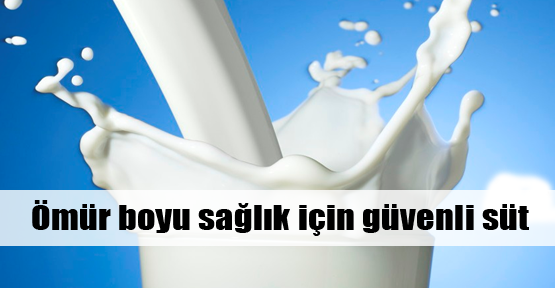 Sağlıklı yaşam için güvenli süt 