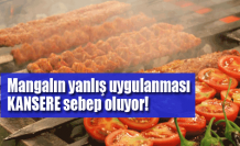 Mangal etleri hasta edebiliyor!